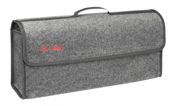 Kofferraumtasche, Größe XXL, praktisch, platzsparend, 213 x 160 x 570 mm, grau