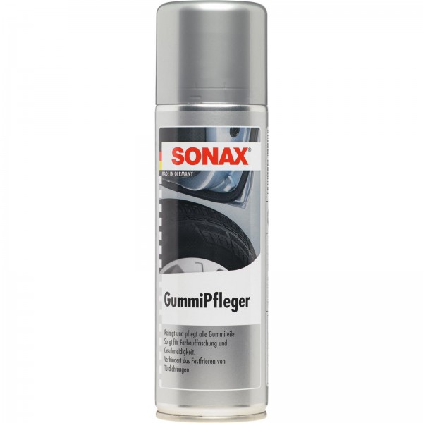 Sonax Gummipflegespray, hält Gummiteile elastisch, verhindert Festfrieren der Dichtungen, reinigt un