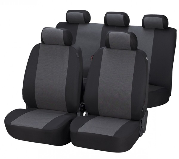 Graue Sitzbezüge für AUDI 80 Autositzbezug Komplett 