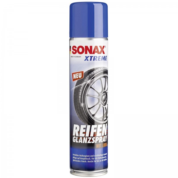 Sonax Xtreme Reifen Glanzspray, verlängert die Lebensdauer Ihres Reifens, schützt und pflegt, einfac