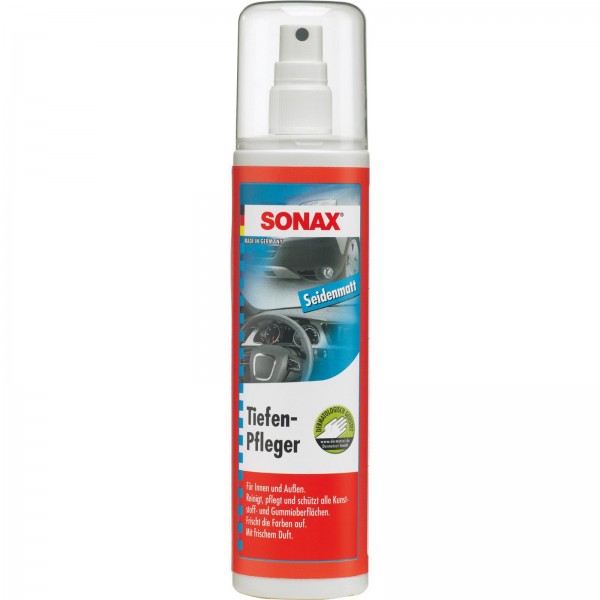 Sonax Tiefenpfleger seidenmatt, für Gummi und Kunststoffoberflächen, Schutz vor UV- und Ozon-Einwirk